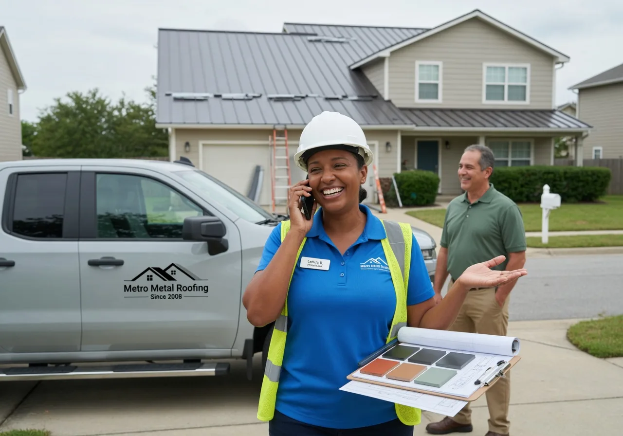 Storm Damage Metal Roof Repair in Cotton Center, TX